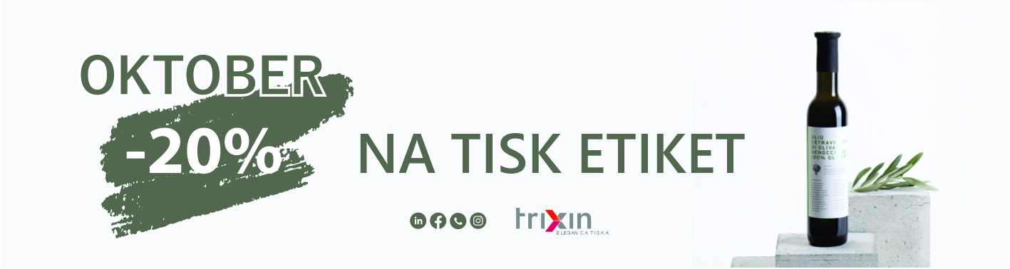 Akcija na tisk etiket
